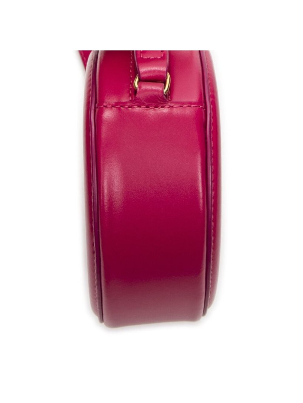 Celine Triomphe Oval Crossbody Fuchsia Pink Calfskin Leather - Picture 7 of 10